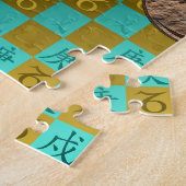 Puzzle Capricorne & Chien Métal (Côté)