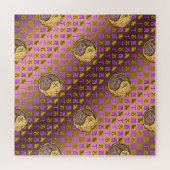 Puzzle Capricorne & Coq de feu (Horizontal)