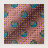 Puzzle Capricorne & Coq d'Eau (Horizontal)