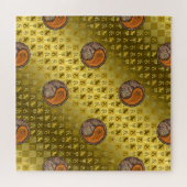 Puzzle Capricorne & Dragon de Bois (Horizontal)