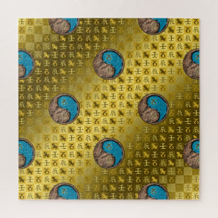Puzzle Capricorne & Dragon d'eau