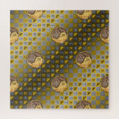 Puzzle Capricorne & Lapin de feu (Horizontal)
