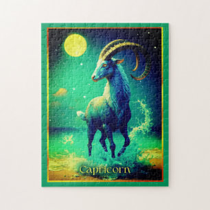 Puzzle Capricorne le signe du zodiaque du Bouc de mer