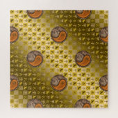 Puzzle Capricorne & Rat de bois (Horizontal)