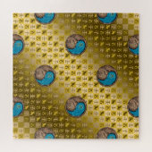 Puzzle Capricorne & Rat d'eau (Horizontal)