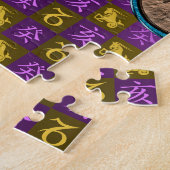 Puzzle Capricorne & Sanglier d'eau (Côté)