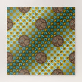 Puzzle Capricorne & Serpent de terre (Horizontal)