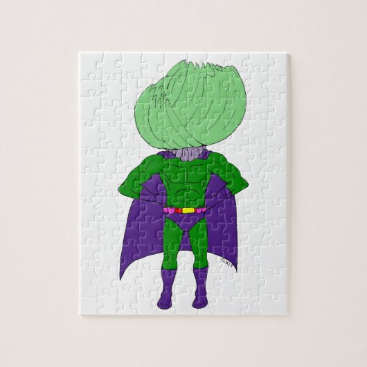 Puzzle Captain Cabbage  (Vertical)