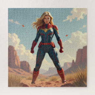 Puzzle Captain Marvel