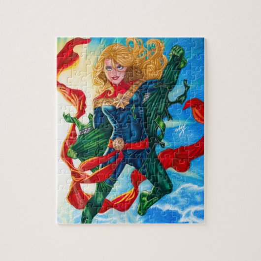 Puzzle Captain Marvel ~ Carol Danvers (Vertical)