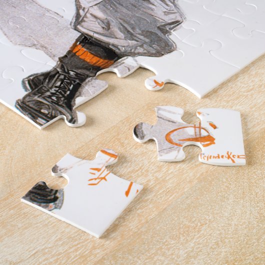 Puzzle Capteur de baseball (Côté)