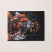 Puzzle Capteur de baseball tenant le ballon en mitt (Horizontal)