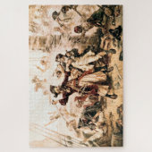 Puzzle Capture, Barbe noire pirate, Revenge de la reine A (Vertical)