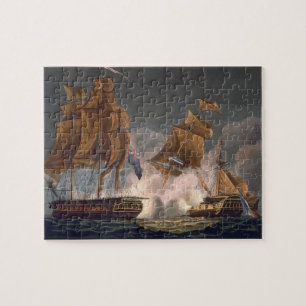 Puzzle Capture de La Tribune, le 8 juin 1796, gravé par