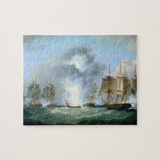 Puzzle Capturer les navires à trésors espagnols 1804 (Horizontal)