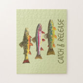 Puzzle Captures et rejets de truites (Vertical)