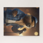 Puzzle "Capybara Cowboy : Serenading the Wild West" (Horizontal)