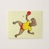 Puzzle Capybara jouant au ping-pong (Horizontal)