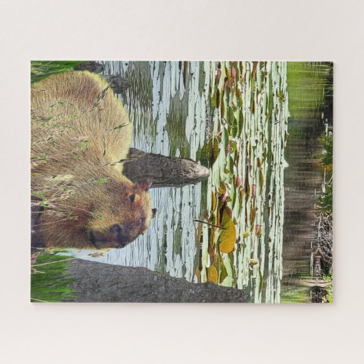 Puzzle Capybara - Pneumatophores - Wildlife (Horizontal)