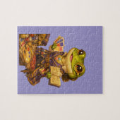 Puzzle Caractère de grenouille créatrice de royaume (Horizontal)