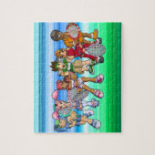 Puzzle Caractères de tennis d'Anime (Vertical)