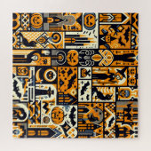 Puzzle Caractères Halloween (Horizontal)