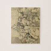 Puzzle Caractères littéraires assemblés autour du (Vertical)