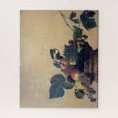 Puzzle Caravaggio - Panier de fruits - Huile sur toile (Vertical)