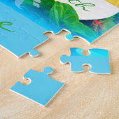 Puzzle caravane minuscule de gitan de maison (Côté)