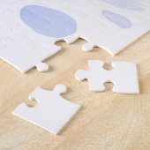 Puzzle Cardigan Welsh Corgi Festive Sleigh Christmas Art (Côté)