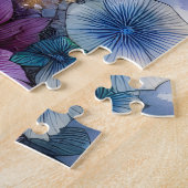 Puzzle Cardinal at Birdbath Dreamy Garden Ar (Côté)