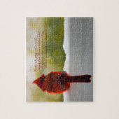 Puzzle Cardinal avec Visiteurs du Ciel 10x8 défi (Vertical)