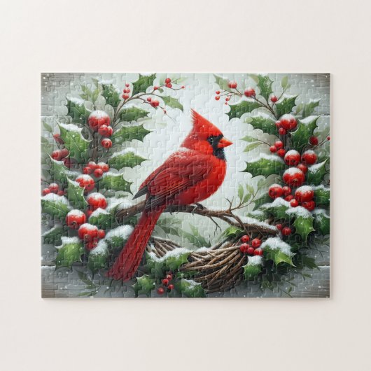 Puzzle Cardinal de Noël (Horizontal)