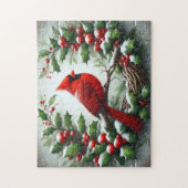 Puzzle Cardinal de Noël (Vertical)