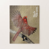 Puzzle Cardinal du nord en vol (Vertical)