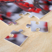 Puzzle Cardinal du Nord, Hiver, IL (Côté)