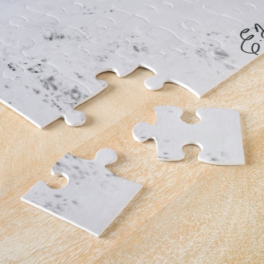 Puzzle Cardinal en hiver (Côté)