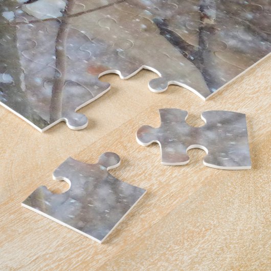 Puzzle Cardinal et Chickadee (Côté)