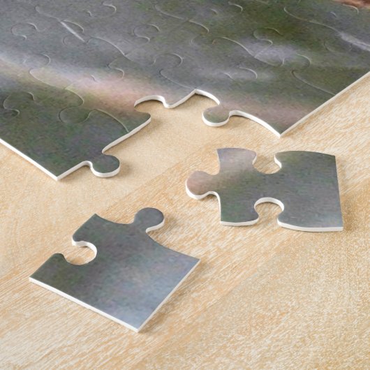 Puzzle Cardinal rouge dans la neige (Côté)