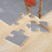 Puzzle Cardinal sur la peinture de branche - Art original (Côté)