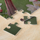 Puzzle Cardinaux de printemps personnalisables (Côté)