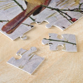 Puzzle Cardinaux en hiver (Côté)