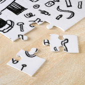 Puzzle Caricature de service automobile (Côté)