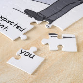 Puzzle Caricature du bureau du directeur de banque (Côté)