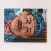 Puzzle Caricature d'un conducteur de train en Virginie. (Horizontal)