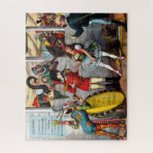 Puzzle Caricature Politique Italienne Des Interprètes De  (Vertical)