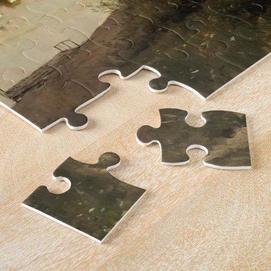 Puzzle Carillons d'Isaac Levitan- Vesper (Côté)