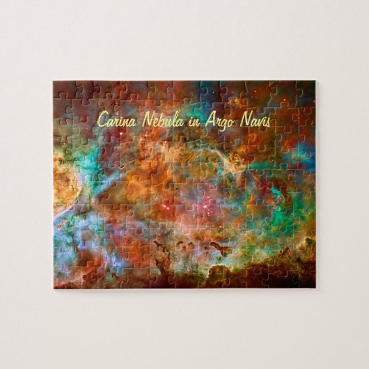 Puzzle Carina Nebula dans la constellation Navis Argo (Horizontal)