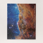 Puzzle Carina Nebula Falaises cosmiques James Webb Hi-Res (Vertical)