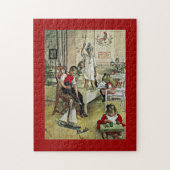 Puzzle Carl Larsson art : Noël matin (Vertical)
